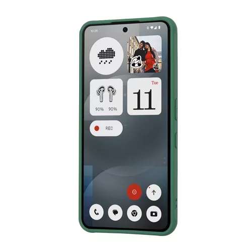 Techsuit - HaloFrost MagSafe tok - Nothing Phone (3a) - Zöld