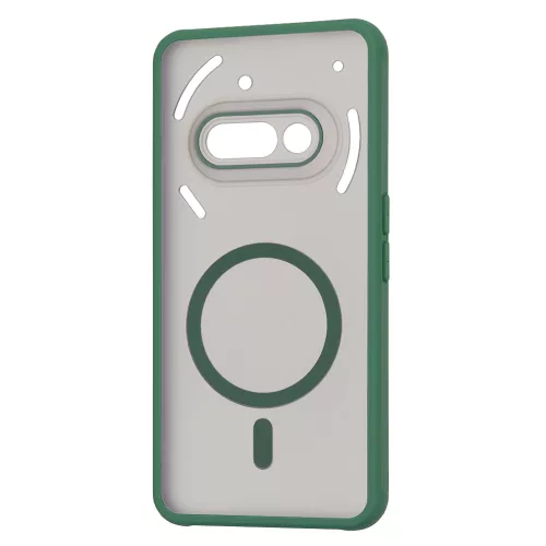 Techsuit - HaloFrost MagSafe tok - Nothing Phone (3a) - Zöld
