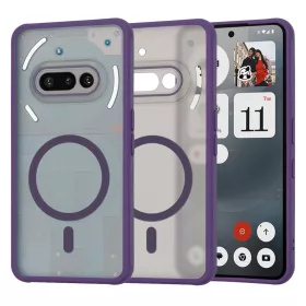 Techsuit - HaloFrost MagSafe tok - Nothing Phone (3a) - Lila