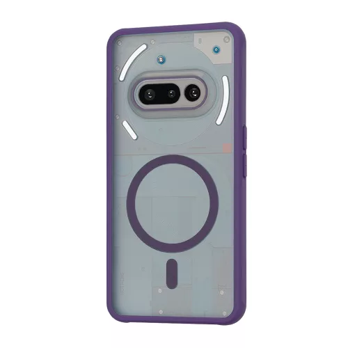 Techsuit - HaloFrost MagSafe tok - Nothing Phone (3a) - Lila