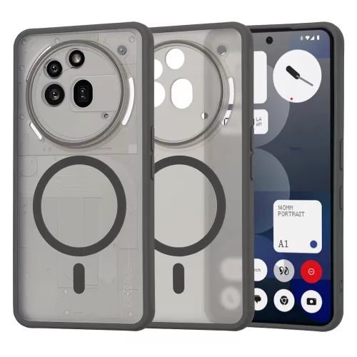 Techsuit - HaloFrost MagSafe tok - Nothing Phone (3a) Pro - Fekete