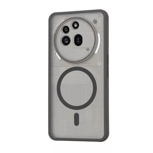 Techsuit - HaloFrost MagSafe tok - Nothing Phone (3a) Pro - Fekete
