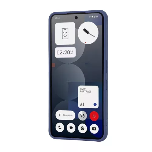 Techsuit - HaloFrost MagSafe tok - Nothing Phone (3a) Pro - Sötétkék