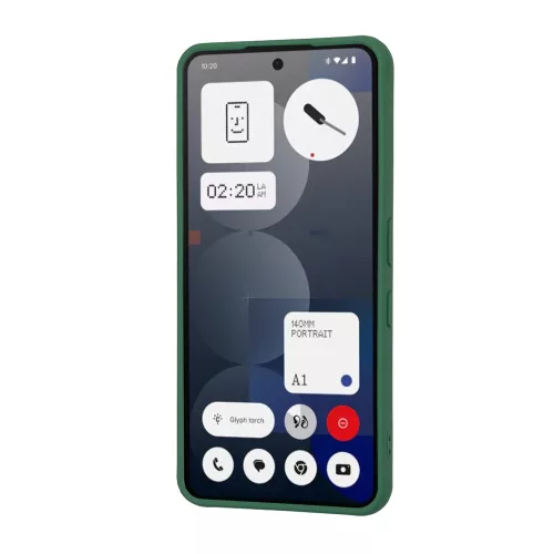 Techsuit - HaloFrost MagSafe tok - Nothing Phone (3a) Pro - Zöld