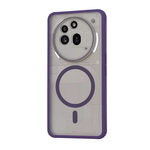 Techsuit - HaloFrost MagSafe tok - Nothing Phone (3a) Pro - Lila