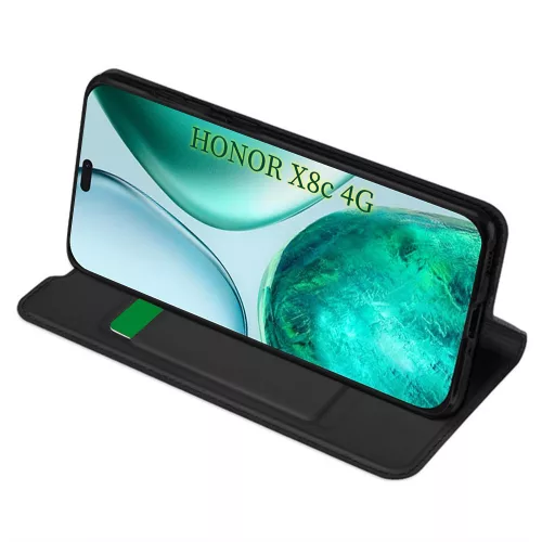 Techsuit - Magskin Book - Honor X8c - Black