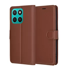 Techsuit - Leather Folio - Honor X8c - Brown