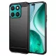 Techsuit - Carbon szilikon tok - Honor X8c - Fekete