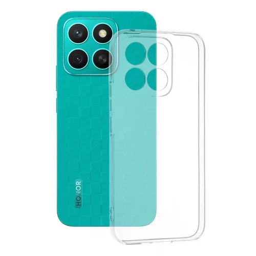 Techsuit - Clear Silicone - Honor X8c - Átlátszó tok