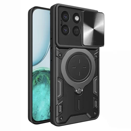 Techsuit - CamGuard Pro tok - Honor X8c - Fekete