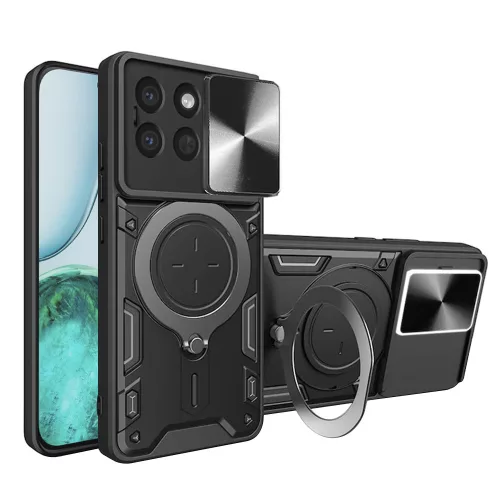 Techsuit - CamGuard Pro tok - Honor X8c - Fekete