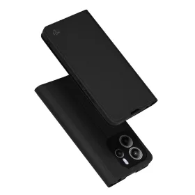   Techsuit - Magskin Book kinyitható tok - Xiaomi Redmi Note 14 4G (Standard) - Fekete