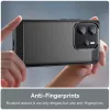 Techsuit - Carbon szilikon tok - Xiaomi Redmi Note 14 4G (Standard) - Kék