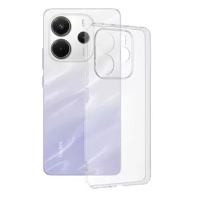   Techsuit - Clear Silicone - Xiaomi Redmi Note 14 4G (Standard) - Átlátszó tok