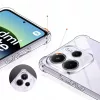 Techsuit - Shockproof Átlátszó Ütésálló Szilikon tok - Xiaomi Redmi Note 14 4G (Standard) - Átlátszó