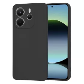   Techsuit - SoftFlex szilikon tok - Xiaomi Redmi Note 14 4G (Standard) - Fekete