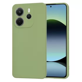   Techsuit - SoftFlex szilikon tok - Xiaomi Redmi Note 14 4G (Standard) - Matcha zöld