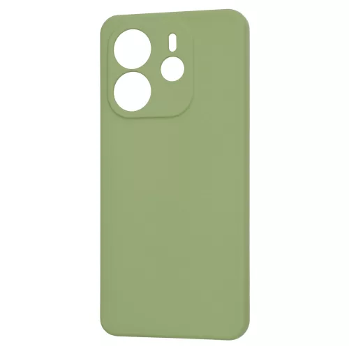 Techsuit - SoftFlex szilikon tok - Xiaomi Redmi Note 14 4G (Standard) - Matcha zöld