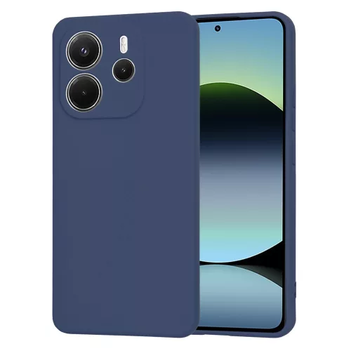 Techsuit - SoftFlex szilikon tok - Xiaomi Redmi Note 14 4G (Standard) - Sötétkék