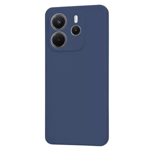 Techsuit - SoftFlex szilikon tok - Xiaomi Redmi Note 14 4G (Standard) - Sötétkék