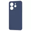 Techsuit - SoftFlex szilikon tok - Xiaomi Redmi Note 14 4G (Standard) - Sötétkék