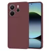 Techsuit - SoftFlex szilikon tok - Xiaomi Redmi Note 14 4G (Standard) - Bordó