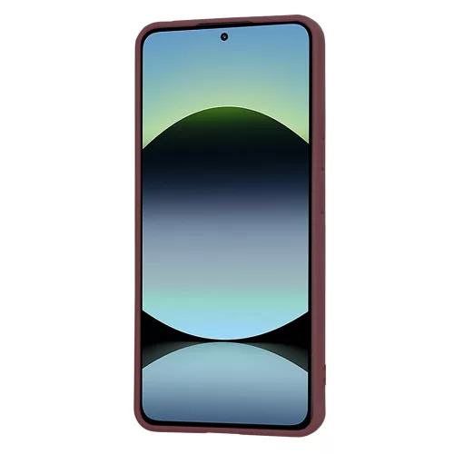 Techsuit - SoftFlex szilikon tok - Xiaomi Redmi Note 14 4G (Standard) - Bordó
