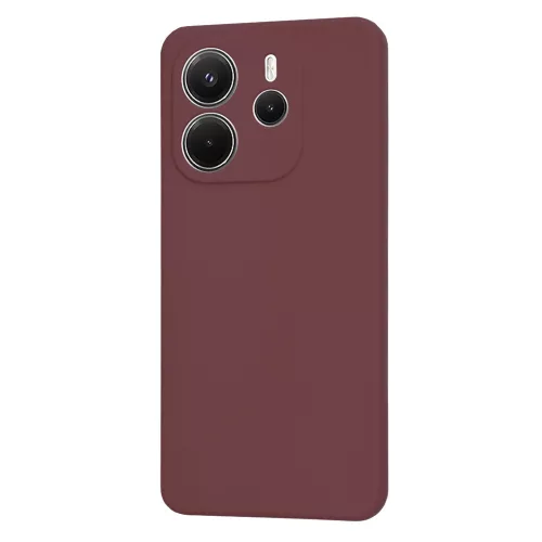 Techsuit - SoftFlex szilikon tok - Xiaomi Redmi Note 14 4G (Standard) - Bordó