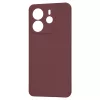 Techsuit - SoftFlex szilikon tok - Xiaomi Redmi Note 14 4G (Standard) - Bordó