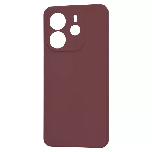 Techsuit - SoftFlex szilikon tok - Xiaomi Redmi Note 14 4G (Standard) - Bordó