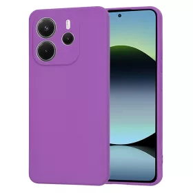   Techsuit - SoftFlex szilikon tok - Xiaomi Redmi Note 14 4G (Standard) - Lila