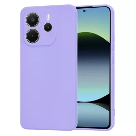   Techsuit - SoftFlex szilikon tok - Xiaomi Redmi Note 14 4G (Standard) - Világos lila