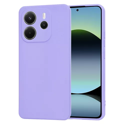 Techsuit - SoftFlex szilikon tok - Xiaomi Redmi Note 14 4G (Standard) - Világos lila