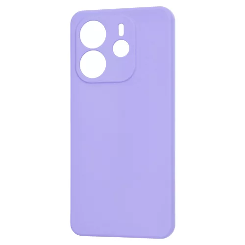 Techsuit - SoftFlex szilikon tok - Xiaomi Redmi Note 14 4G (Standard) - Világos lila