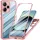 Techsuit - ColorVerse 360 tok kijelzővédővel - Xiaomi Redmi Note 14 4G (Standard) - Rózsaszín