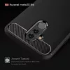 Techsuit - Carbon szilikon tok - Huawei Mate 20 lite - Fekete