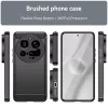 Techsuit - Carbon szilikon tok - Xiaomi 15 Ultra - Fekete