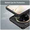 Techsuit - Carbon szilikon tok - Realme 14 Pro - Fekete