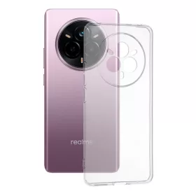 Techsuit - Clear Silicone tok - Realme 14 Pro - Átlátszó