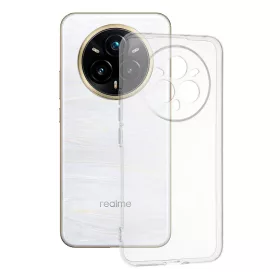 Techsuit - Clear Silicone tok - Realme 14 Pro+ - Átlátszó