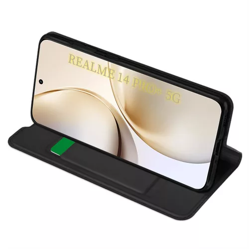 Techsuit - Magskin Book - Realme 14 Pro+ - Black