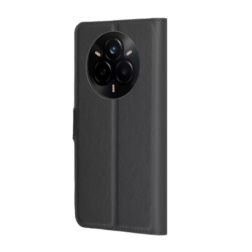 Techsuit - Leather Folio - Realme 14 Pro - Black