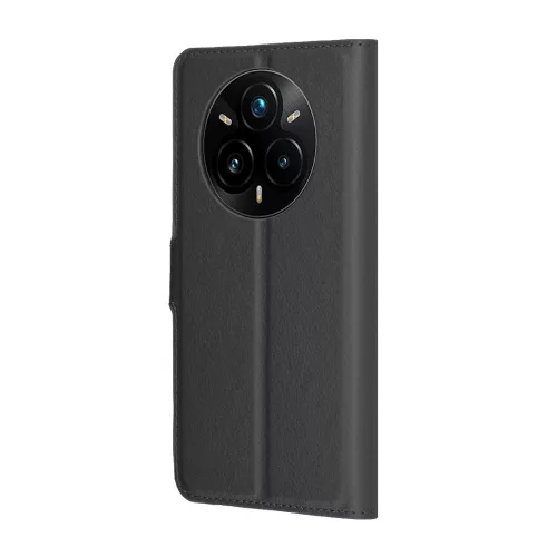 Techsuit - Leather Folio - Realme 14 Pro+ - Black