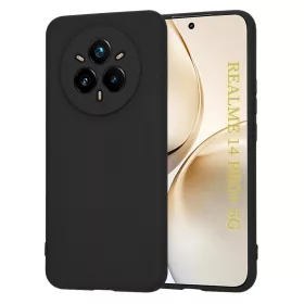 Techsuit - SoftFlex szilikon tok - Realme 14 Pro+ - Fekete