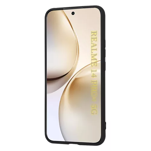 Techsuit - SoftFlex szilikon tok - Realme 14 Pro+ - Fekete