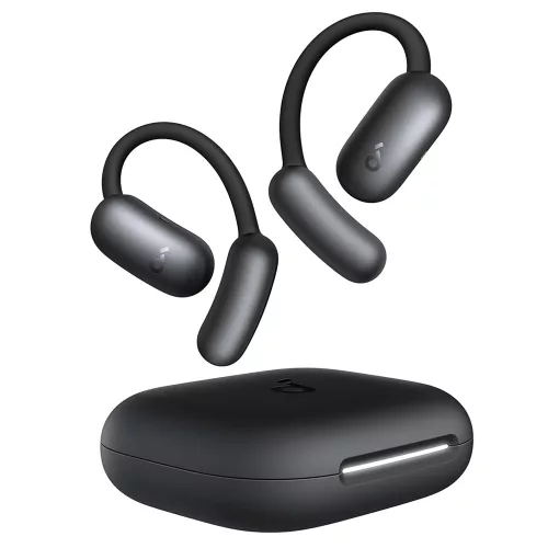 Anker - Vezeték nélküli fülhallgató SoundCore AeroFit 2 (A3874G11) - Sporthoz, Mikrofonnal, Bluetooth-szal, Vízálló, Nagy Felbontású - Fekete