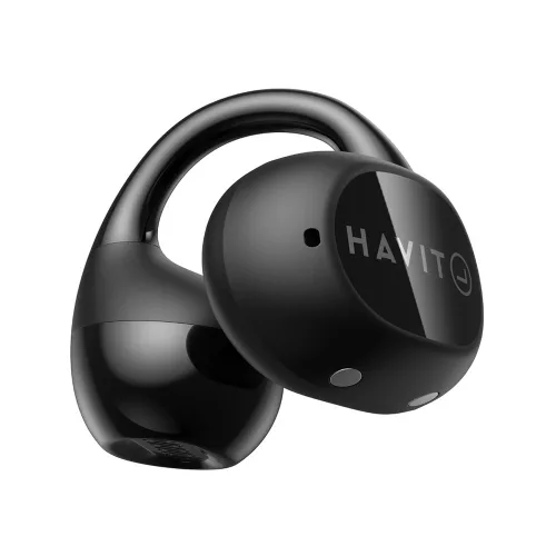 Havit - Vezeték nélküli fülhallgató (OWS916) - C típusú, Bluetooth 6.0, ENC, 2 mikrofon, IPX5, 400mAh, térbeli hangzás, Life alkalmazás - szürke