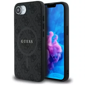   Guess - 4G Ring Classic Logo MagSafe (GUHMPSE4G4GFRK) - iPhone 16e / iPhone 17e - Black
