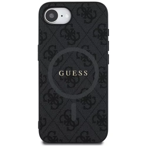 Guess - 4G Ring Classic Logo MagSafe (GUHMPSE4G4GFRK) - iPhone 16e / iPhone 17e - Black