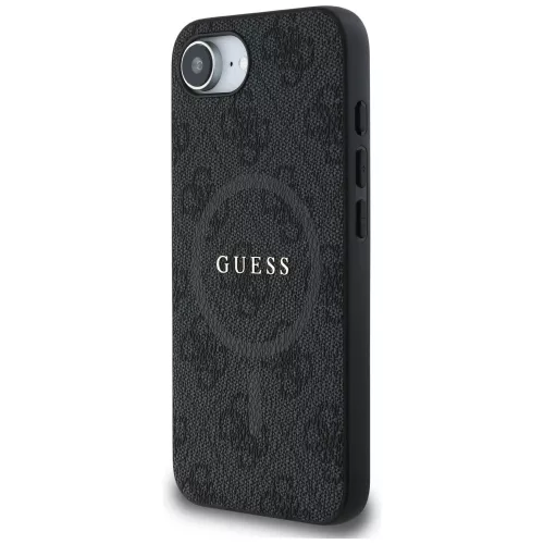 Guess - 4G Ring Classic Logo MagSafe (GUHMPSE4G4GFRK) - iPhone 16e / iPhone 17e - Black